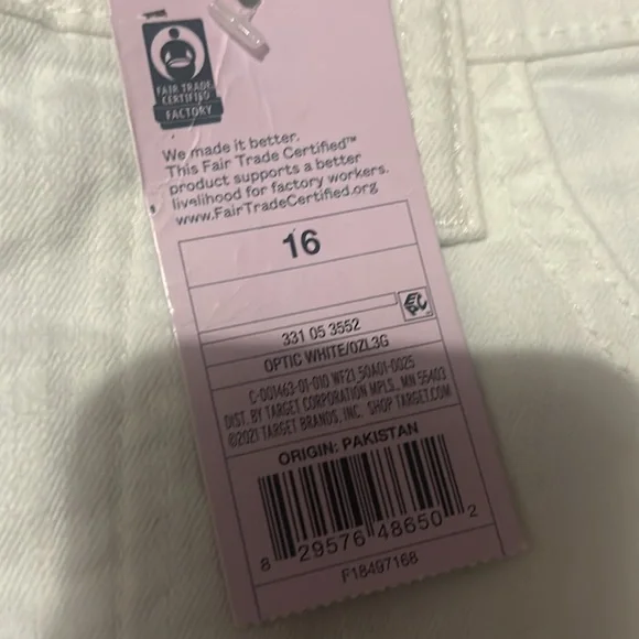 Wild Fable Highest Rise Shorts Women White - Picture 2 of 4